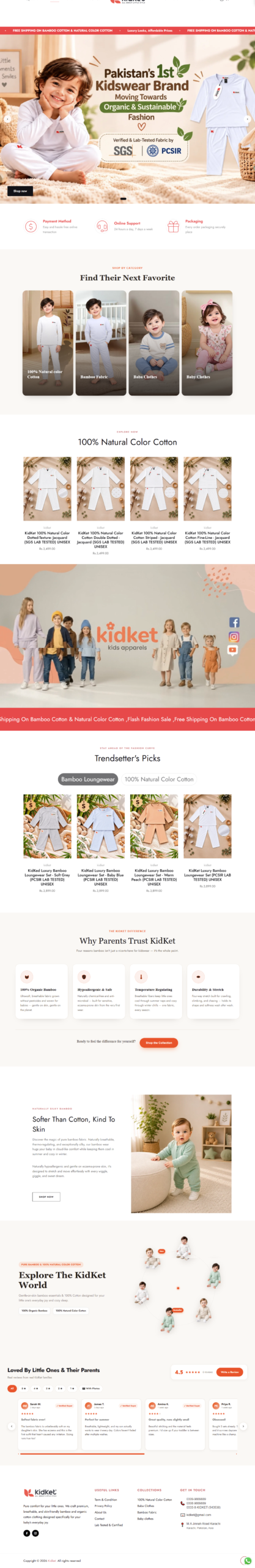 Kidket Clothing Store